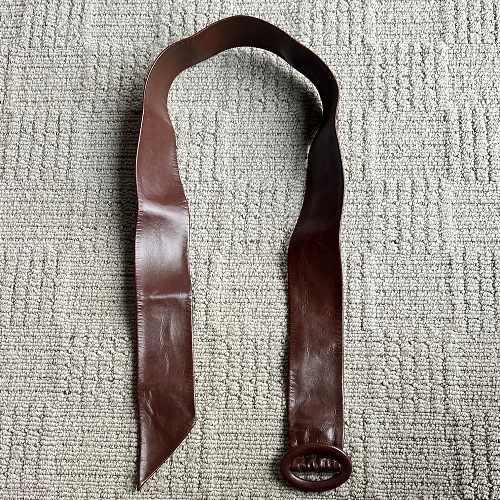 Brown Belt with Buckle